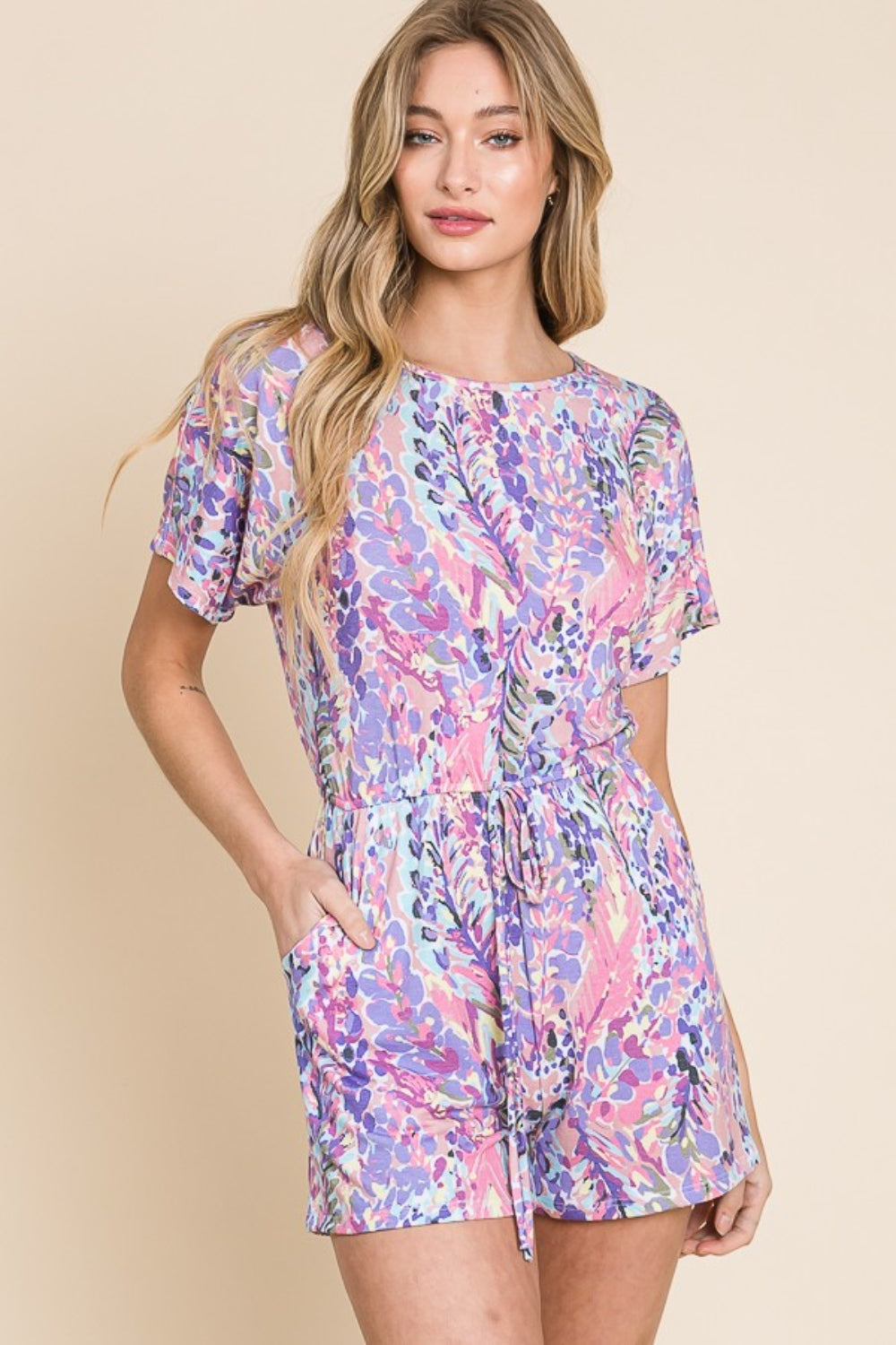 romper dress with pockets and shorts Fonma Women's Romper Dress with Shorts Underneath Striped Cami Athletic Sundress with Pockets Summer Set One Piece Outfits Army Green L, Size: Large