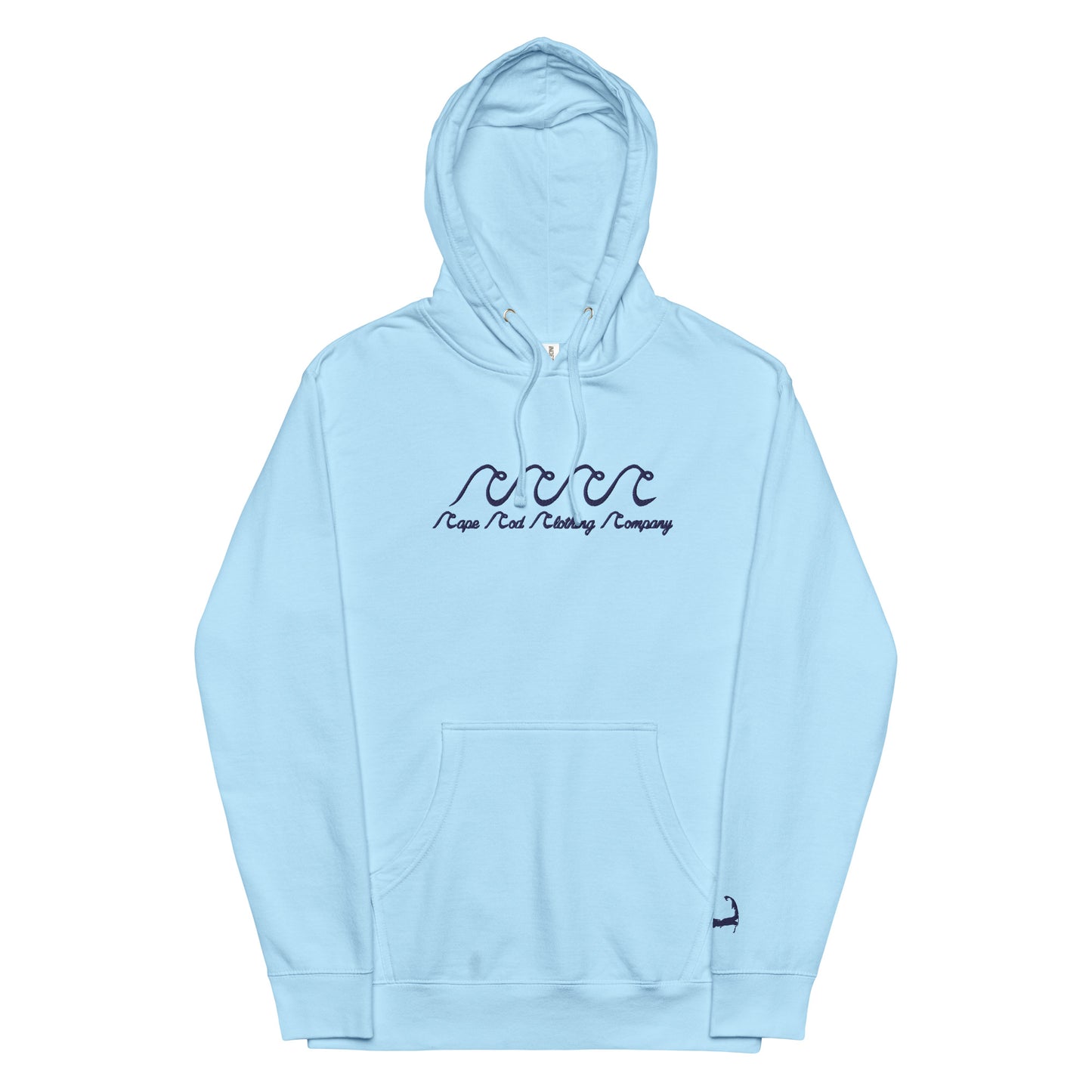 Adult Embroidered Pastel Hoodie