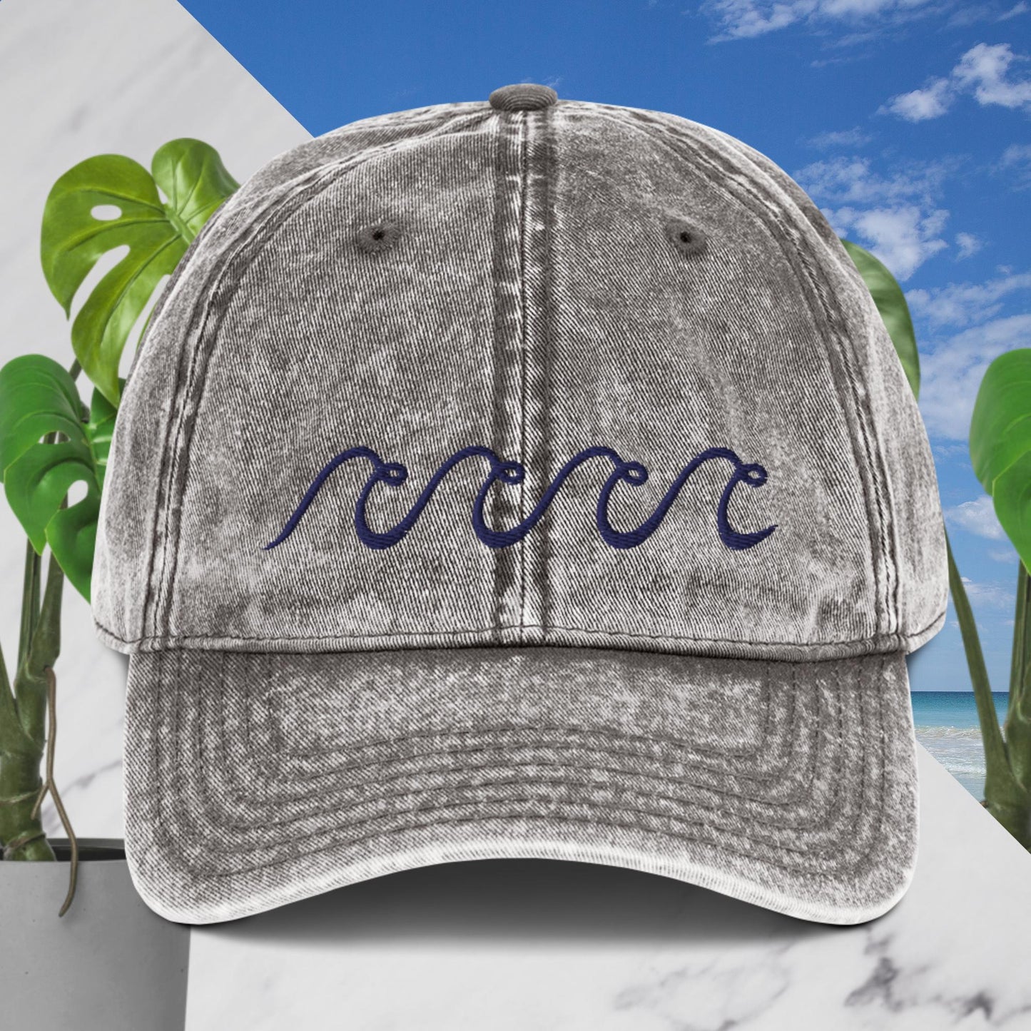Adult Vintage Logo Baseball Hat