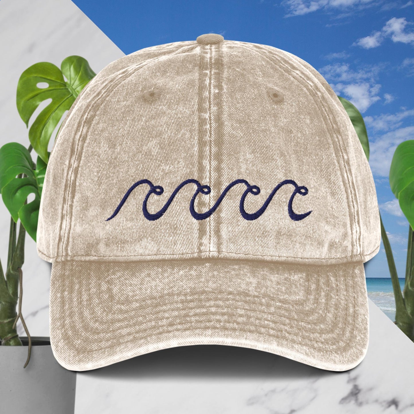 Adult Vintage Logo Baseball Hat