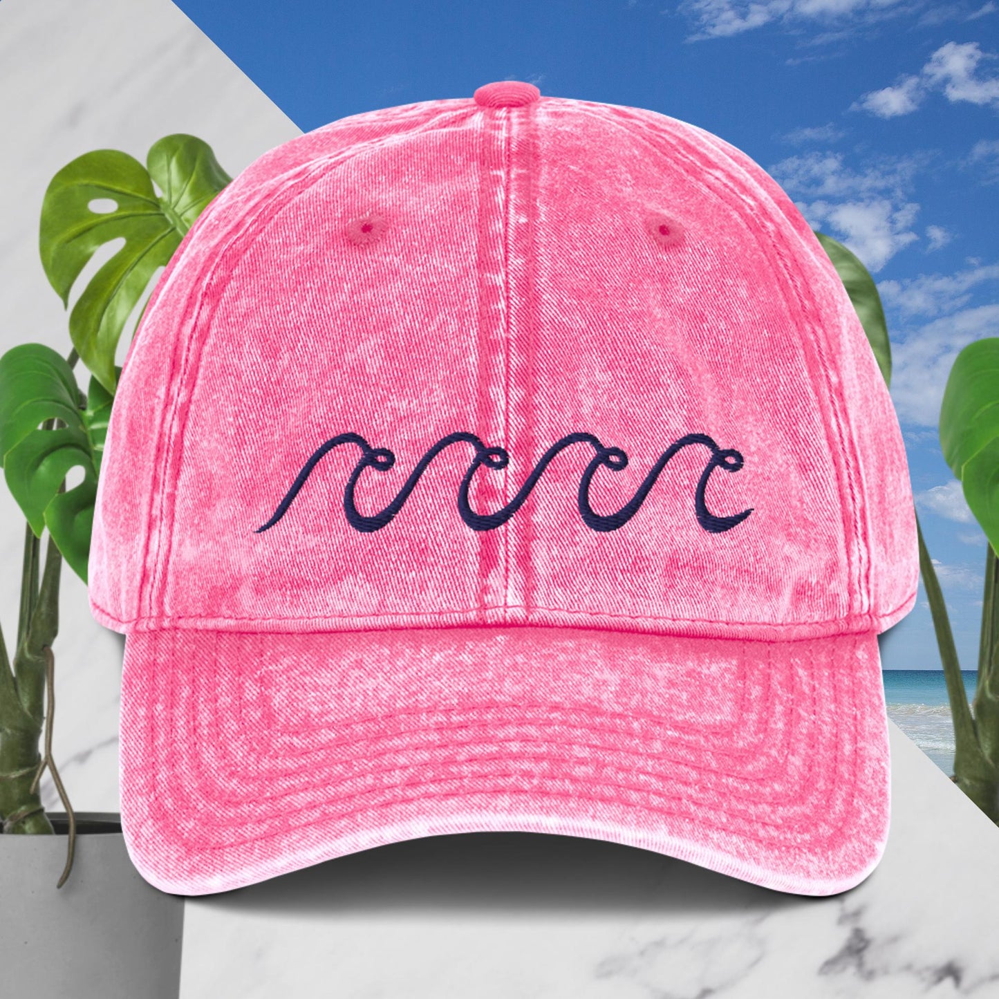 Adult Vintage Logo Baseball Hat
