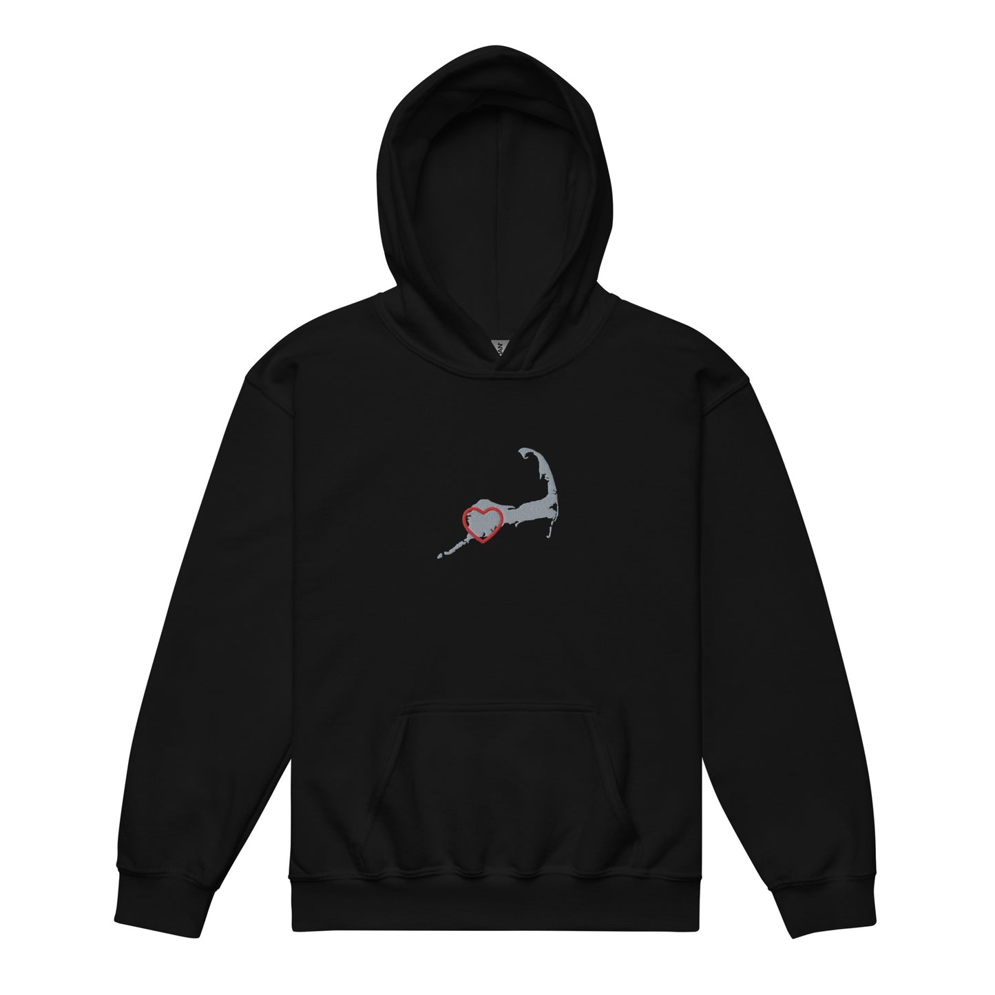 Kids' Upper Cape Love Embroidered Hoodie