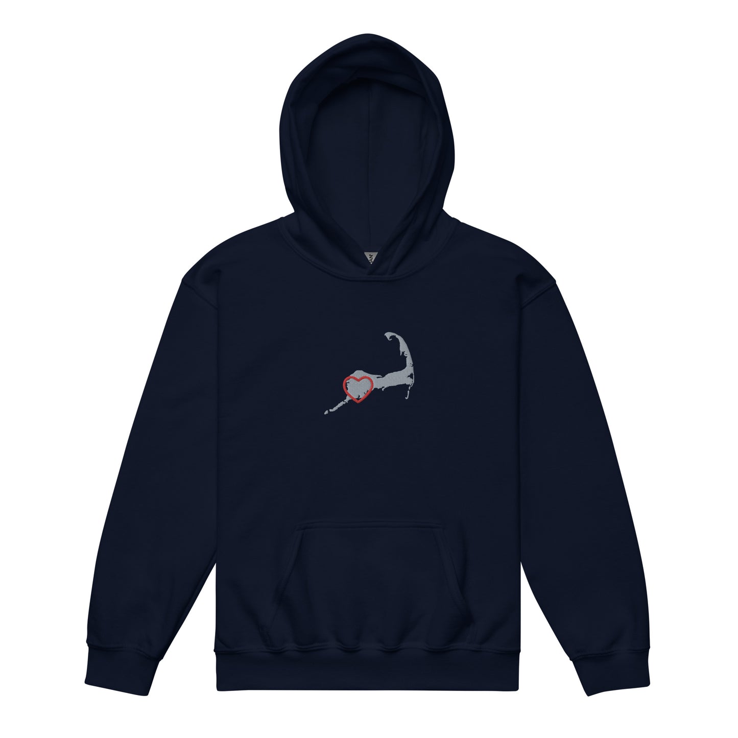 Kids' Upper Cape Love Embroidered Hoodie