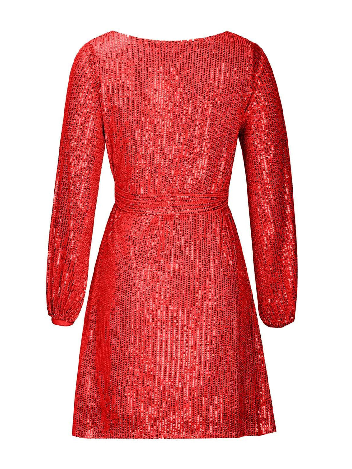 Sequin Tie Waist Long Sleeve Mini Dress Cape Cod Clothing Company Sequin Tie Waist Long Sleeve Mini Dress Cape Cod Clothing Company